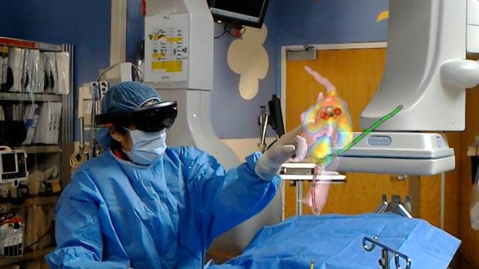 WashU-Developed Holograms Help Physicians During Cardiac Procedure